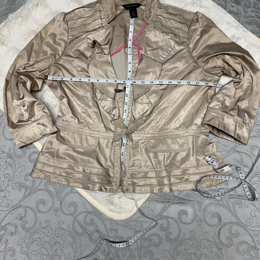 WHBM - Tiered Ruffle Jacket - Picture 11 of 11